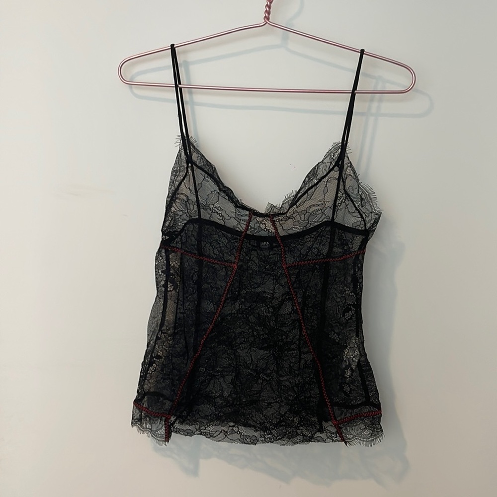 Sheer Lace Top